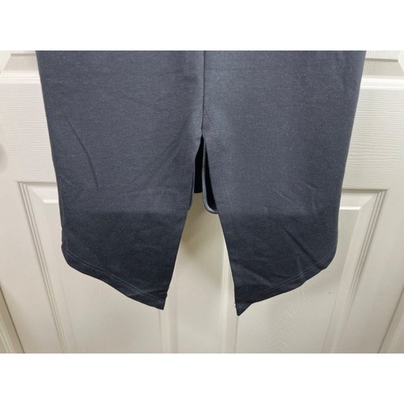 Avenue Shirt Womens Plus Size 14/16 Solid Black 3/4 Sleeves Back Slit NWT Top - Picture 8 of 9